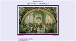 Desktop Screenshot of convivioastrologico.it